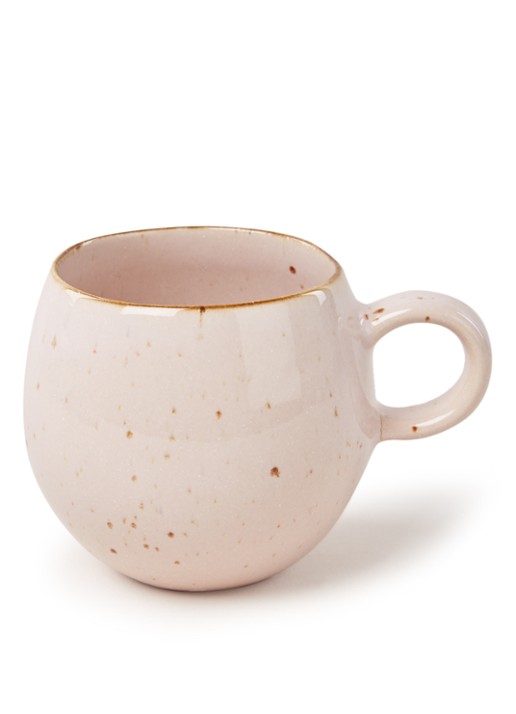 Kitchen Trend Stone kopje 20 cl - voorkant 2 roze