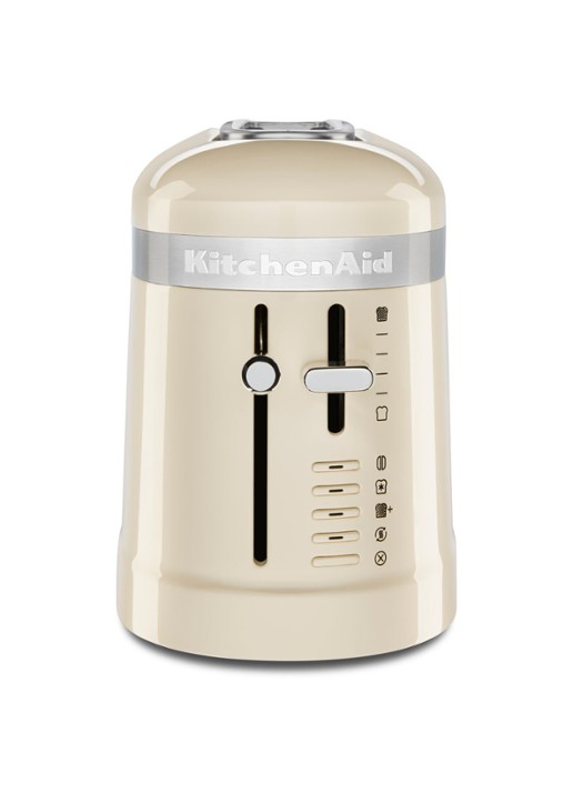KitchenAid 2-slice broodrooster 1-slot 5KMT3115EAC - Amandelwit - detail creme