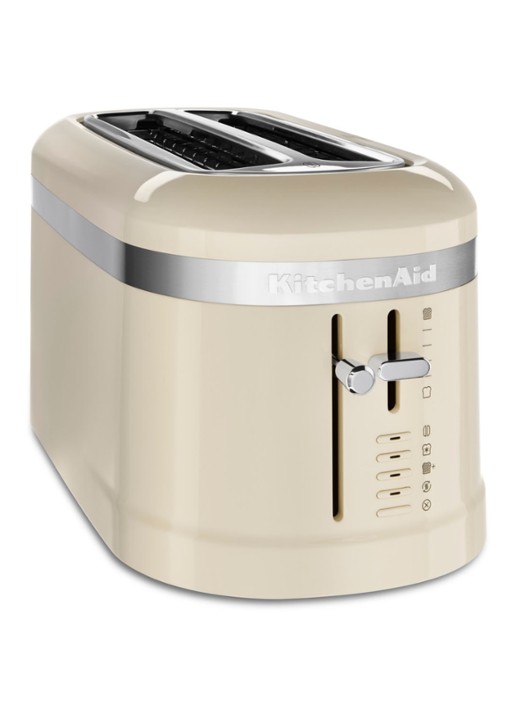 KitchenAid 4-slice broodrooster 2-slots 5KMT5115EAC - Amandelwit - voorkant creme