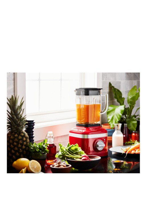 KitchenAid Artisan blender 1,4 liter K400 - Appelrood - voorkant 2 steenrood