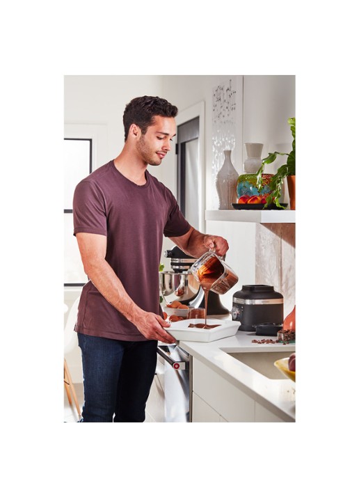 KitchenAid Artisan K400 blender 5KSB4026 - Vulkaanzwart - voorkant 5 zwart