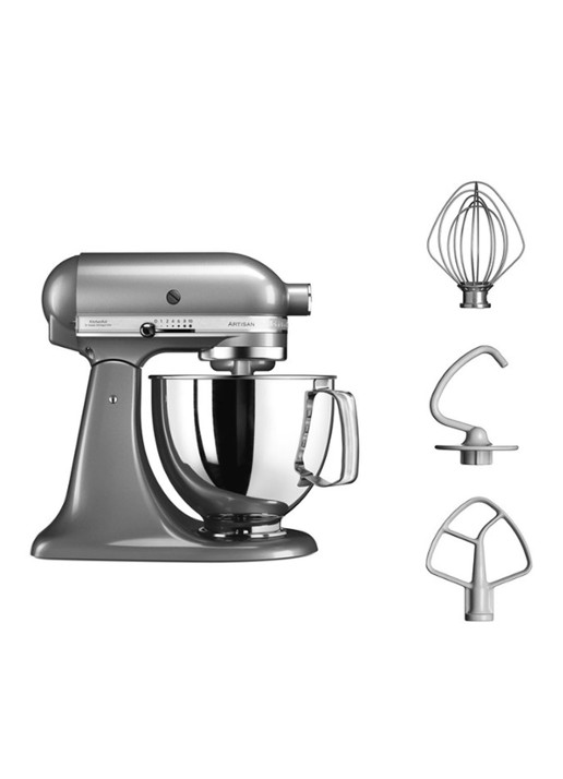 KitchenAid Artisan keukenmachine 4,8 liter 5KSM125ECU - Contour Zilver - detail 6 contour zilver