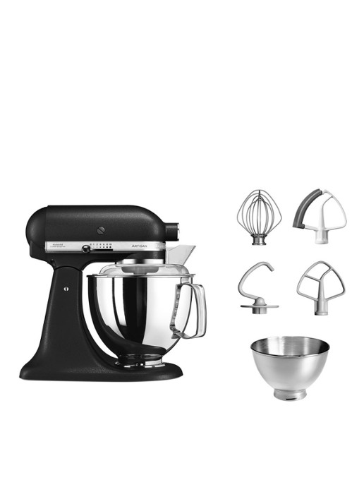 KitchenAid Artisan keukenmachine 4,8 liter 5KSM175PSEBK - Vulkaanzwart - detail 2 vulkaanzwart