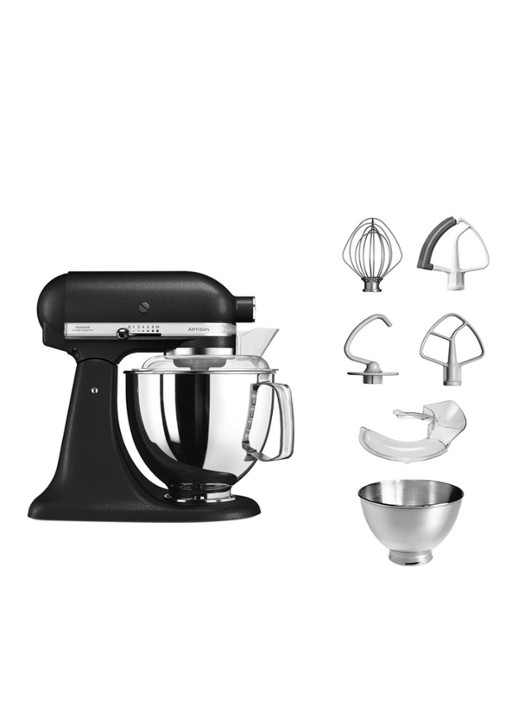 KitchenAid Artisan keukenmachine 4,8 liter 5KSM175PSEBK - Vulkaanzwart - detail 5 vulkaanzwart