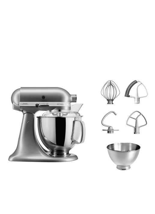 KitchenAid Artisan keukenmachine 4,8 liter 5KSM175PSECU - Contour Zilver - detail 4 contour zilver