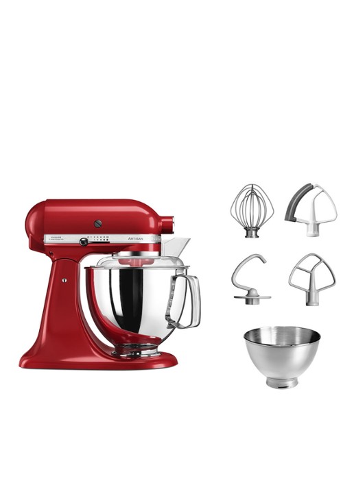 KitchenAid Artisan keukenmachine 4,8 liter 5KSM175PSEER - Keizerrood - detail 2 steenrood