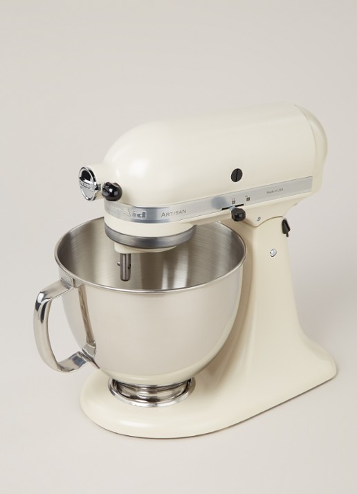 KitchenAid Artisan keukenmachine 4,8 liter 5KSM175PSEFL - voorkant 2 creme