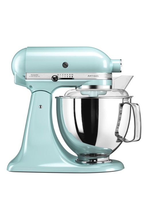 KitchenAid Artisan keukenmachine 4,8 liter 5KSM175PSEIC - IJsblauw - voorkant 6 ijsblauw