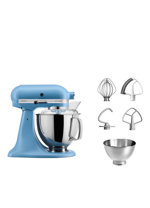 KitchenAid Artisan keukenmachine 4,8 liter 5KSM175PSEVB - blauw fluweel - detail 4 velvet blue