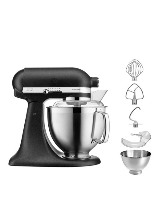 KitchenAid Artisan keukenmachine 4,8 liter 5KSM185PSEBK - Vulkaanzwart - detail 7 vulkaanzwart