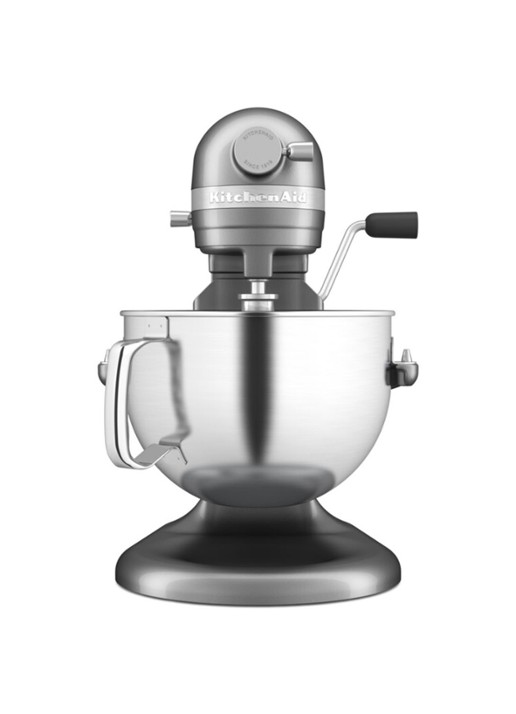 KitchenAid Artisan keukenmachine met in de hoogte verstelbare kom 5,6 liter - detail contour zilver