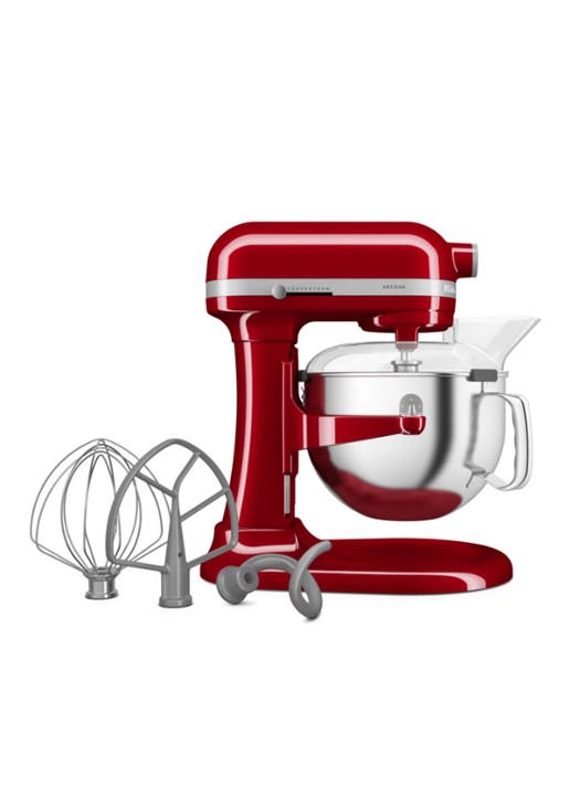 KitchenAid Artisan keukenmachine met in de hoogte verstelbare kom 5,6 liter - detail 4 keizerrood