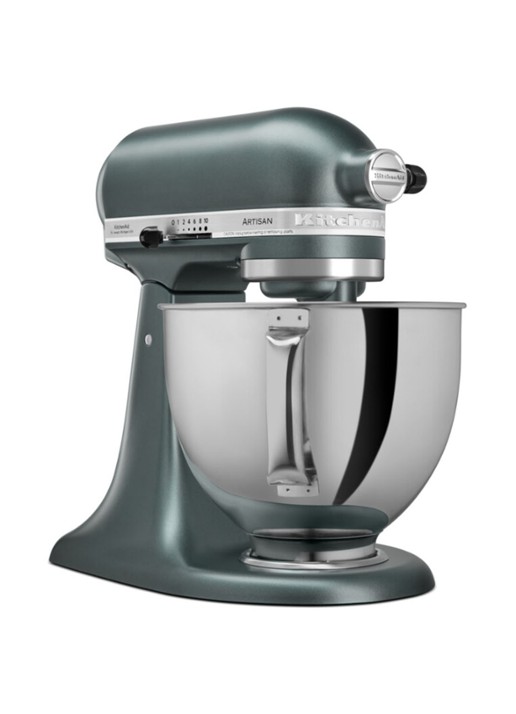 KitchenAid Artisan keukenmachine met kantelbare kop 4,8 liter 5KSM175PSEJP - Juniper - voorkant 5 olijfgroen