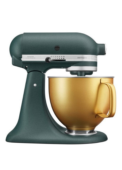 KitchenAid Artisan keukenrobot/mixer 4,8 liter 5KSM156VGEPP - Pebbled Palm - voorkant groen