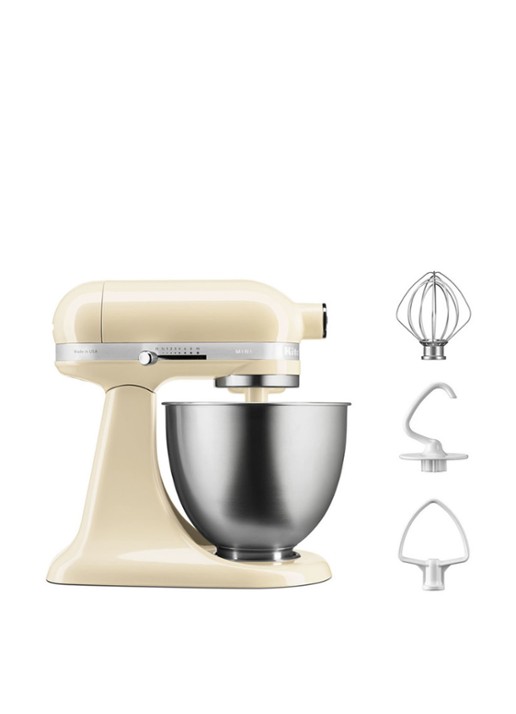 KitchenAid Artisan mini keukenmachine 3,3 liter 5KSM3311X - Amandelwit - detail amandelwit