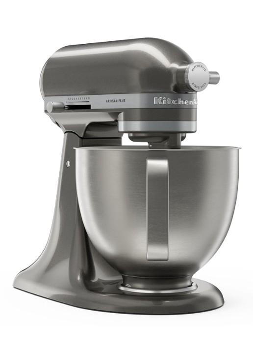 KitchenAid Artisan Plus keukenmachine met kantelbare kop 4,7 liter - achterkant 3 zilver