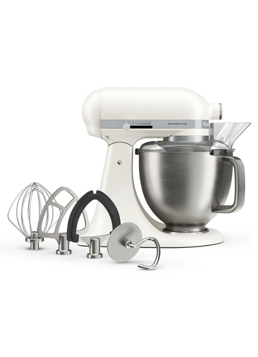 KitchenAid Artisan Plus keukenmachine met kantelbare kop 4,7 liter - detail wit