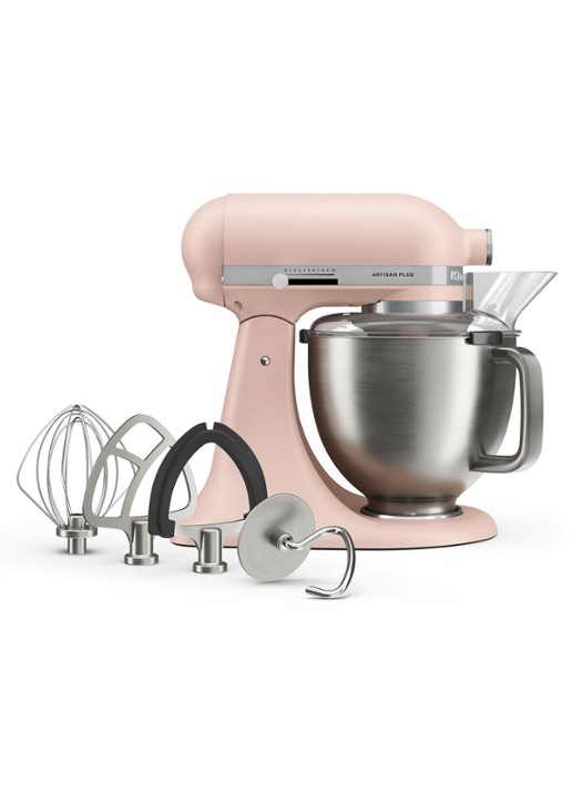 KitchenAid Artisan Plus keukenmachine met kantelbare kop 4,7 liter - detail 3 feather pink