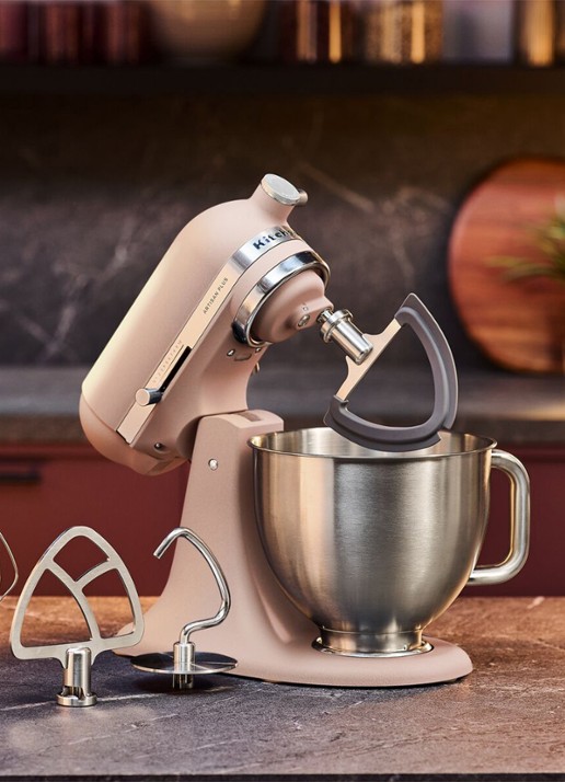 KitchenAid Artisan Plus keukenmachine met kantelbare kop 4,7 liter - detail 4 feather pink