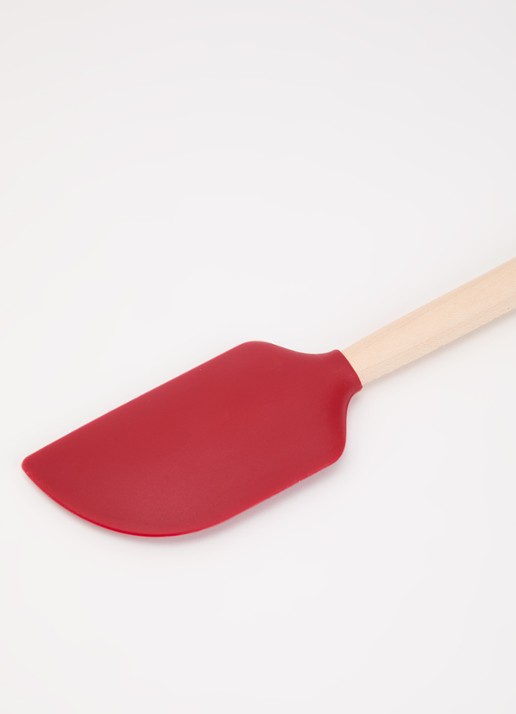 KitchenAid Birch Wood spatel 30 cm - voorkant 2 rood