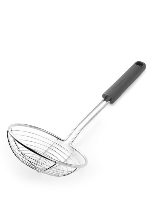 KitchenAid Classic schuimspaan 35 cm - detail grijs