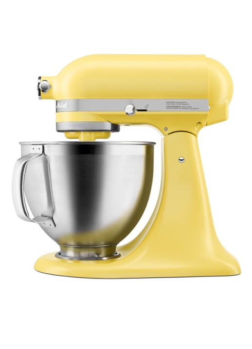 KitchenAid Colour Of The Year 2025 Artisan keukenmachine met kantelbare kop 4,7 liter 5KSM195PSEBT - Botergeel - detail 6 lichtgeel