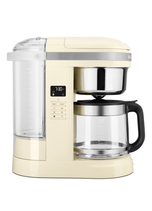 KitchenAid Filterkoffiezetapparaat 1,7 liter 5KCM1209 - voorkant 2 amandelwit