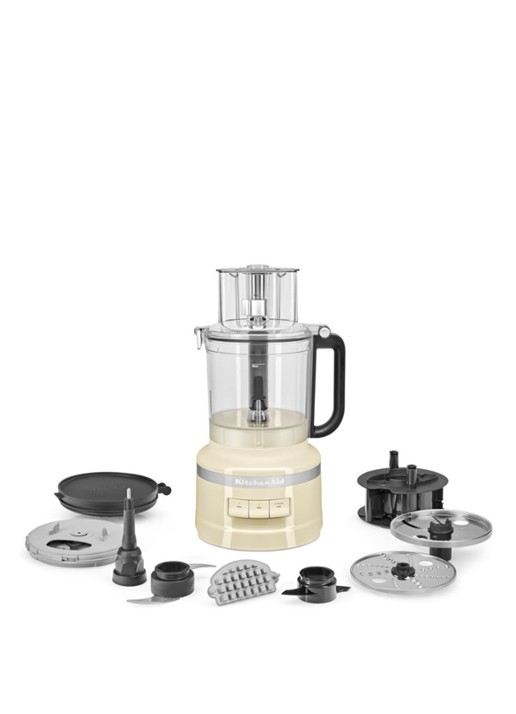 KitchenAid Foodprocessor keukenmachine 3,1 liter 5KFP1319 - Amandelwit - voorkant 2 gebroken wit