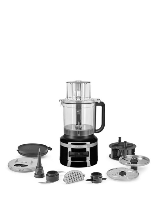 KitchenAid Foodprocessor keukenmachine 3,1 liter 5KFP1319 - Onyx zwart - voorkant 2 zwart