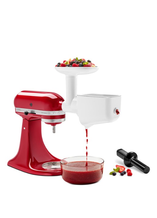 KitchenAid Fruit- en groentezeef 5KSMFVSP - voorkant 5 wit