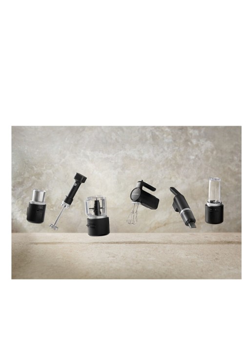 KitchenAid Go draadloze staafmixer 5KHBRV71BM - Zwart - detail 7 zwart