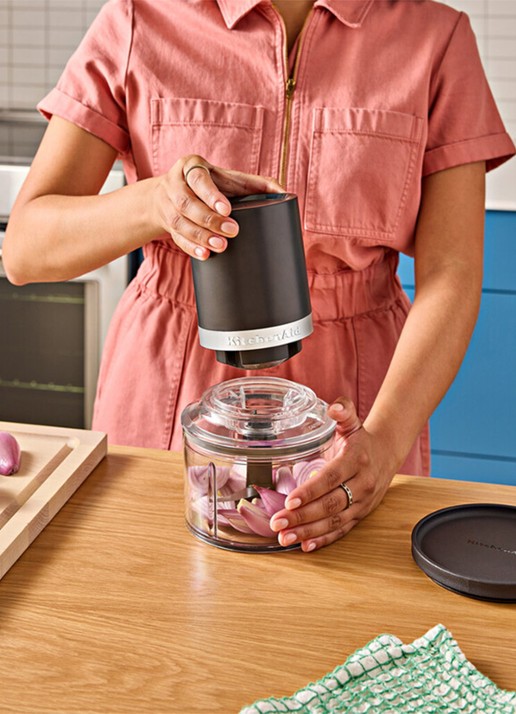 KitchenAid Go Top Down hakmolen 5KTCR350BM - detail 3 zwart