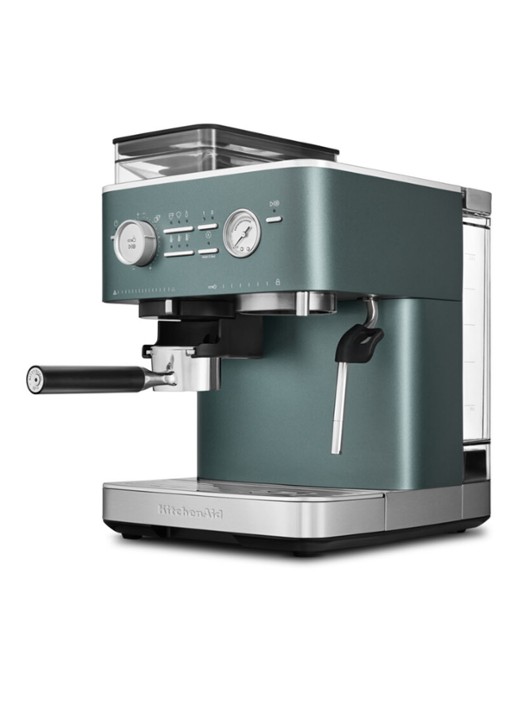KitchenAid Halfautomatische espressomachine met koffiemolen - detail 4 groen