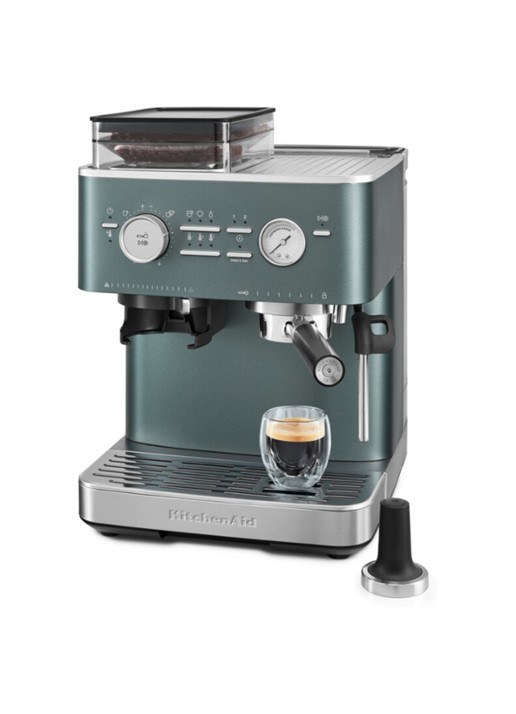 KitchenAid Halfautomatische espressomachine met koffiemolen - detail 7 groen