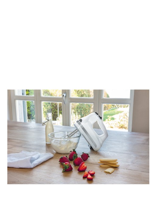 KitchenAid Handmixer 5KHM5110EWH - Wit - voorkant 2 wit