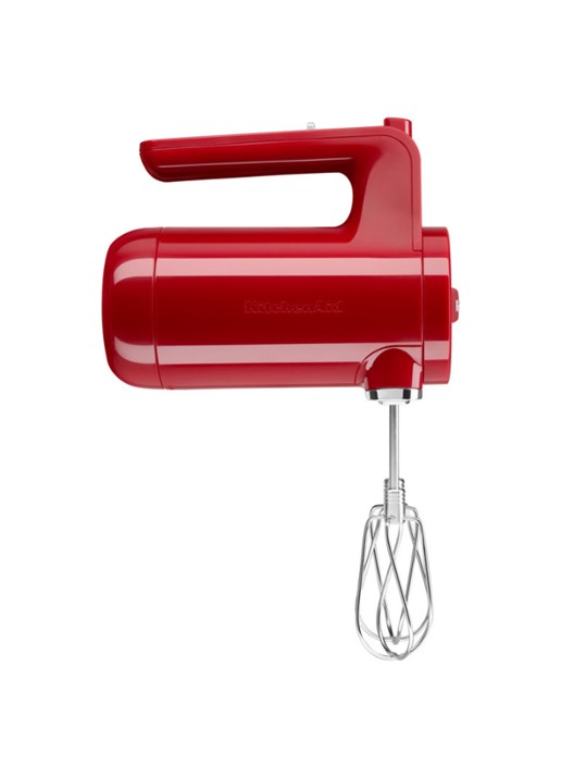 KitchenAid Handmixer 5KHMB732 - Keizerrood - voorkant 6 steenrood