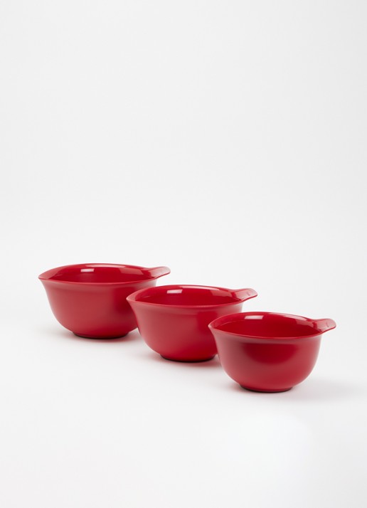 KitchenAid Kom set van 3 - voorkant 2 rood
