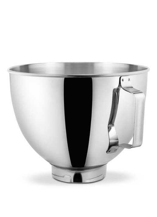 KitchenAid Mengkom van roestvrij staal 4,3 liter 5K45SBWH - Zilver Glans - voorkant 2 zilver