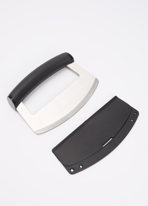 KitchenAid Mezzaluna 14 cm - voorkant 2 zwart