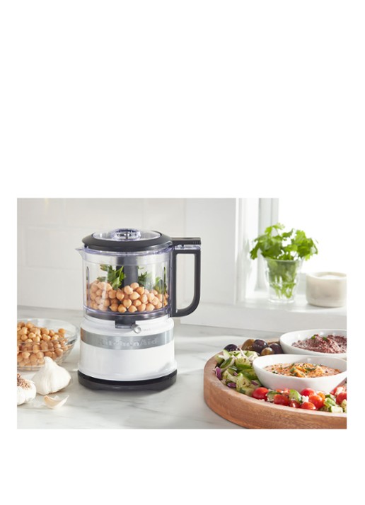 KitchenAid Mini hakmolen 830 ml 5KFC3516 - Wit - voorkant 2 wit