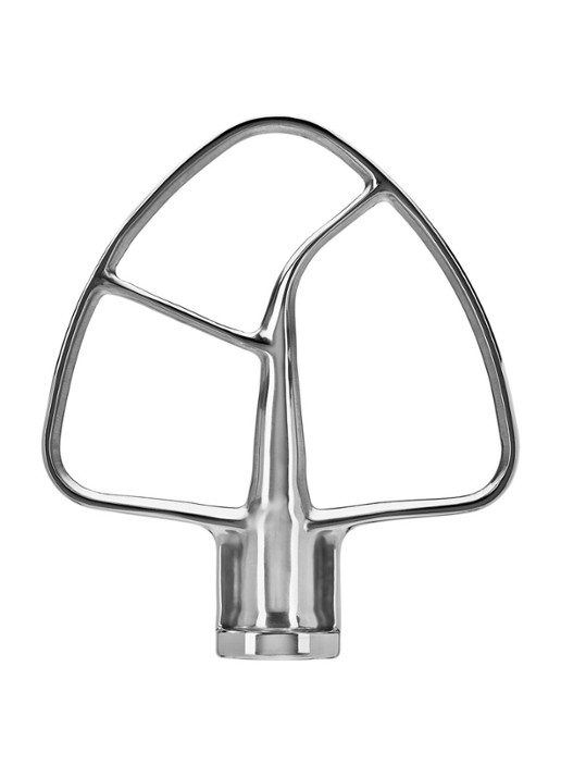 KitchenAid Platte menghaak van roestvrij staal 5KSM5THFBSS - detail 2 zilver
