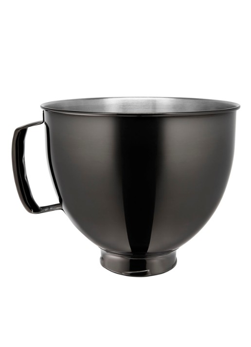 KitchenAid Radiant keukenmachine kom 4,8 liter - voorkant 3 zwart