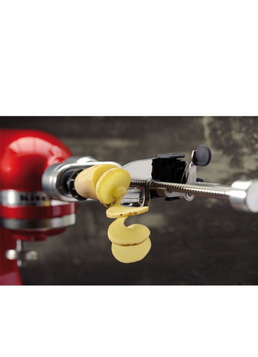 KitchenAid Spiraalsnijder voor keukenrobot mixer 5KSM1APC - voorkant 2 zilver