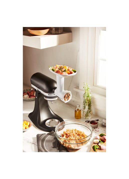 KitchenAid Voedselmolen 5KSMFGA - detail 3 wit