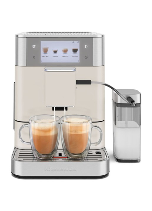 KitchenAid Volautomatische espressomachine KF8 - voorkant 7 vanillegeel