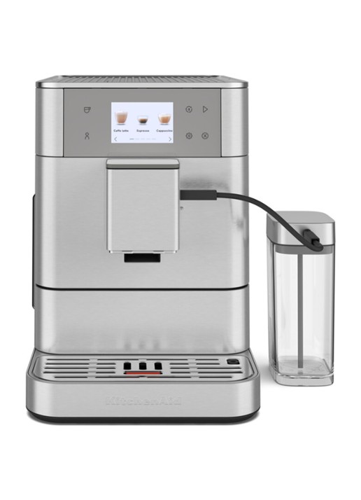 KitchenAid Volautomatische espressomachine - achterkant metallic
