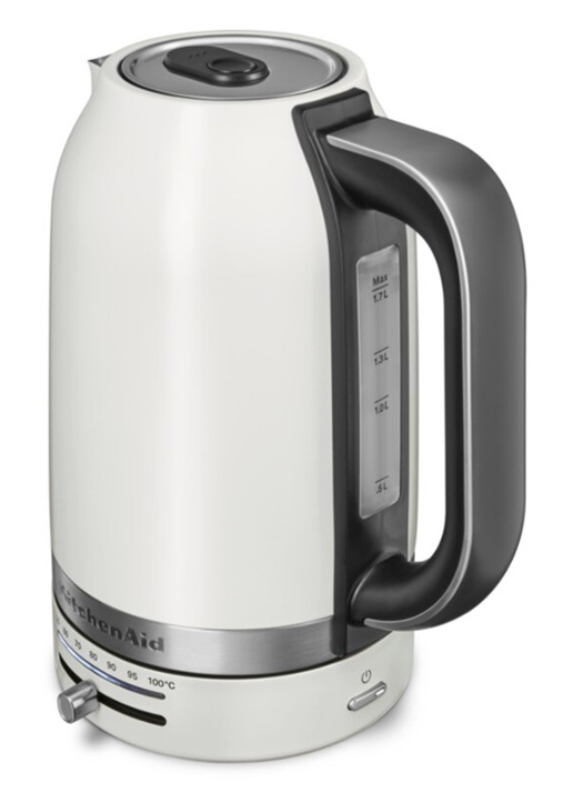 KitchenAid Waterkoker met temperatuurregeling 1,7 liter - voorkant 6 wit