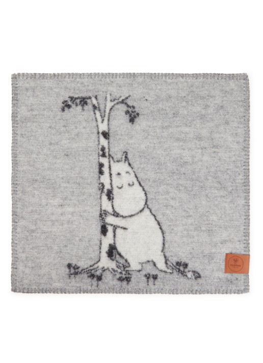 Klippan Moomin Tree Hug seatpad van lamswol 43 x 43 cm