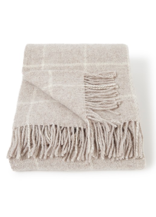 Klippan Vinga plaid van lamswol 130 x 200 cm