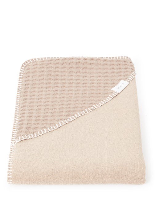 Koeka Antwerp omslagdoek 76 x 76 cm - voorkant camel